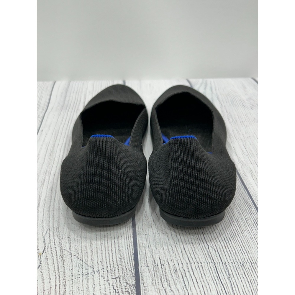 Rothy's Flats Womens 11.5 Black Knit Slip On Comfort Balletcore Minimal - Picture 7 of 10